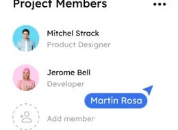 Project members overview